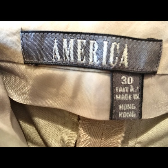 America Beige Slacks - Picture 6 of 7